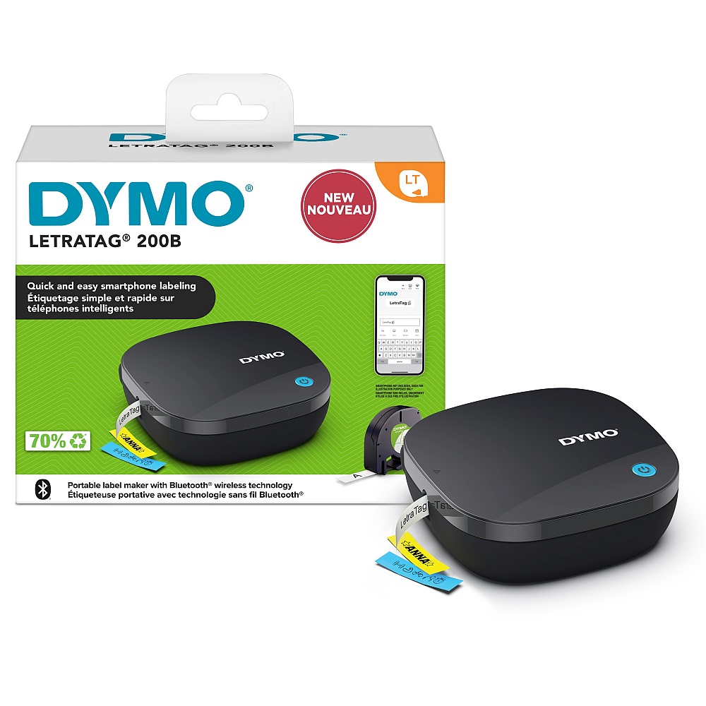 DYMO Letratag LT-100H Label Maker with White Paper Cartridge